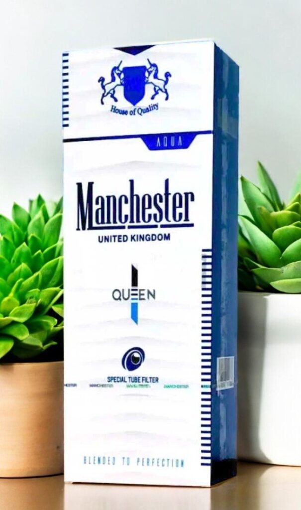 บุหรี่ Manchester Aqua Queen