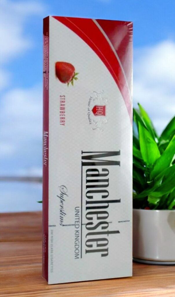 บุหรี่ Manchester Strawberry Slims