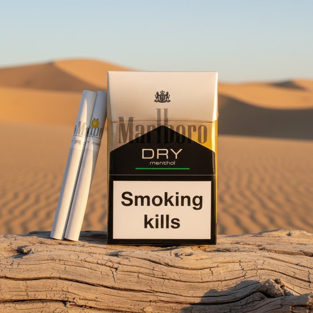 Marlboro Dry Menthol บุหรี่มาโบโร่ ดราย เมนทอล รสเย็นกลิ่นเลม่อน นวัตกรรมเม็ดบีบจากสวิตเซอรแลนด