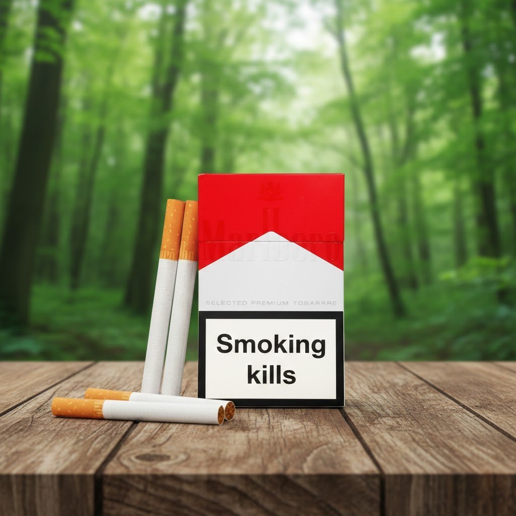 Marlboro Red (มาโบโร่ แดง) บุหรี่นอกพรีเมียม รสร้อนคลาสสิก มาตรฐานสวิตเซอรแลนด