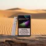 Mevius Option 2 No.5 บุหรี่นอกญี่ปุ่น กลิ่นองุ่นและเมนทอล 2 เม็ดบีบ (Mevius Option Purple 5)