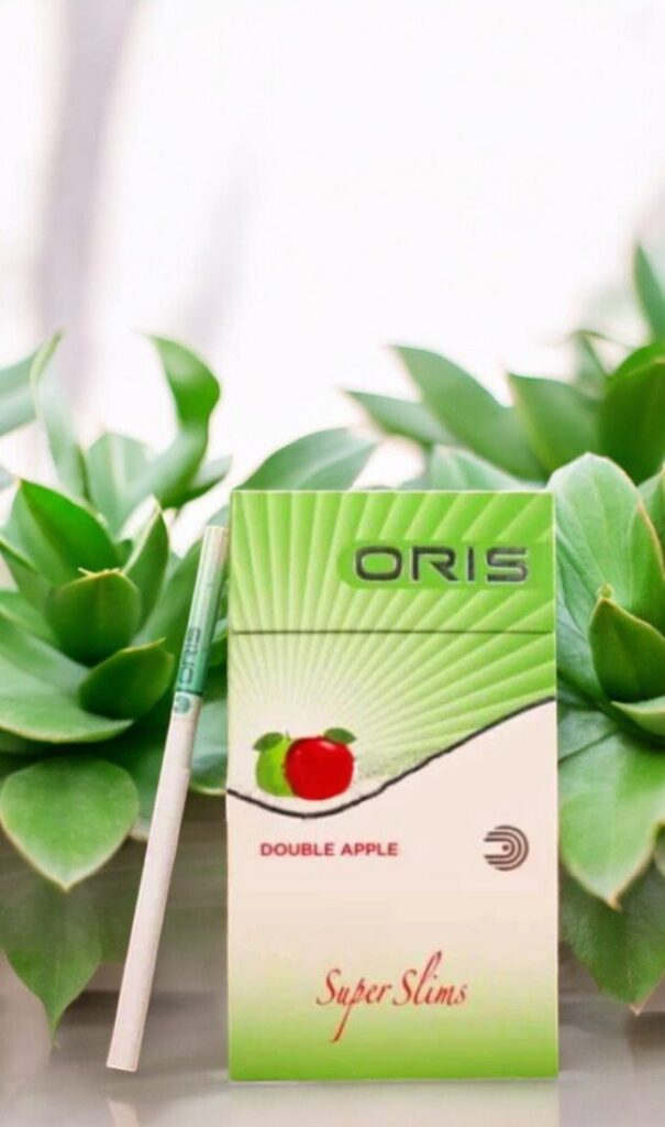 บุหรี่ Oris Double Apple Slim