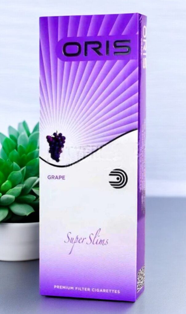 บุหรี่ Oris Grape Slims