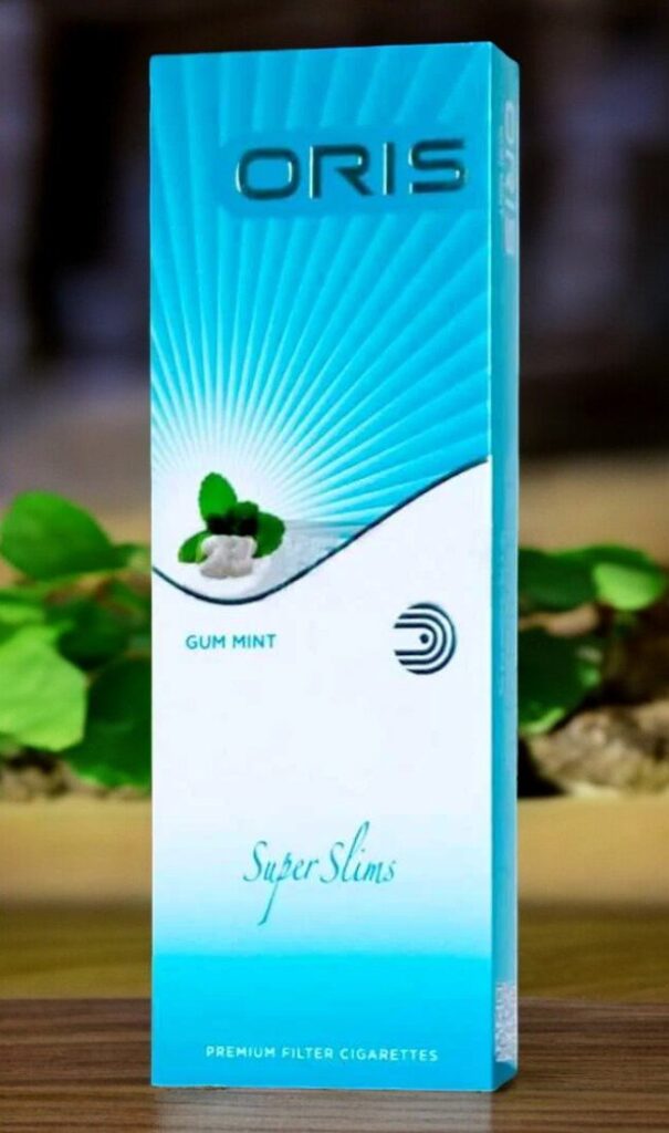 บุหรี่ Oris Gum Mint Slims