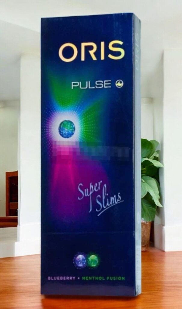 บุหรี่ Oris Pulse Blueberry+Menthol Fusion