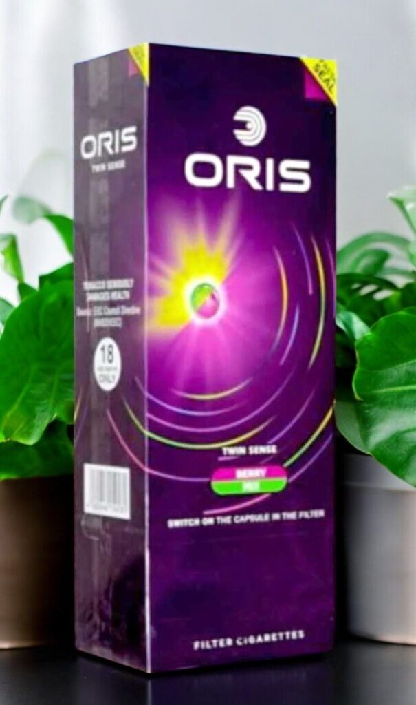 บุหรี่ Oris Twin Sense Berry Mix