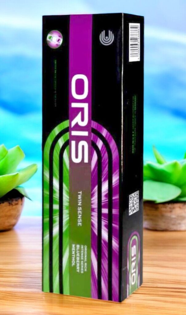 บุหรี่ Oris Twin Sense Blueberry Menthol
