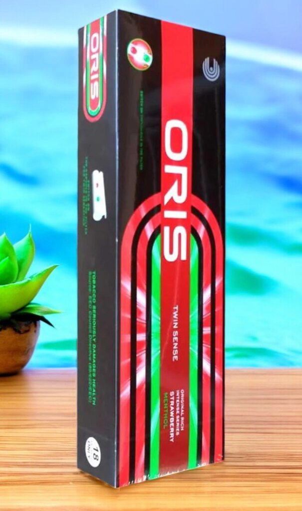 บุหรี่ Oris Twin Sense Strawberry Menthol