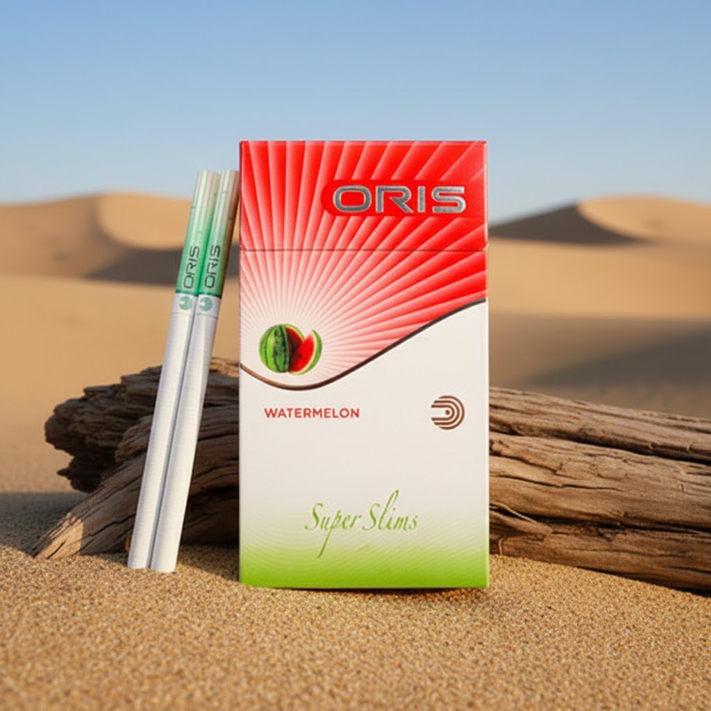 Oris Watermelon Super Slims บุหรี่นอกโอริสแตงโม (สูตรดั้งเดิมจาก U.A.E)