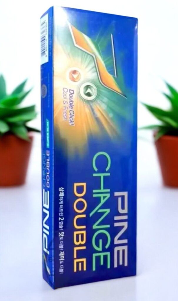 บุหรี่ Pine Change Double Orange Apple Mint