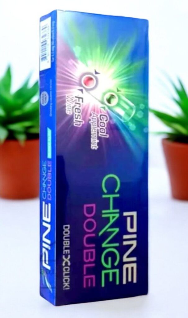 บุหรี่ Pine Change Double Wine Apple Mint