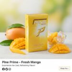 Pine Prime Fresh Mango - บุหรี่ผลไม้มะม่วงหอมเย็นจากเกาหลี