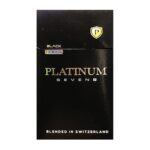 Platinum Seven Black (ซองแข็ง) - บุหรี่ใบยาสวิตคุณภาพพรีเมียม