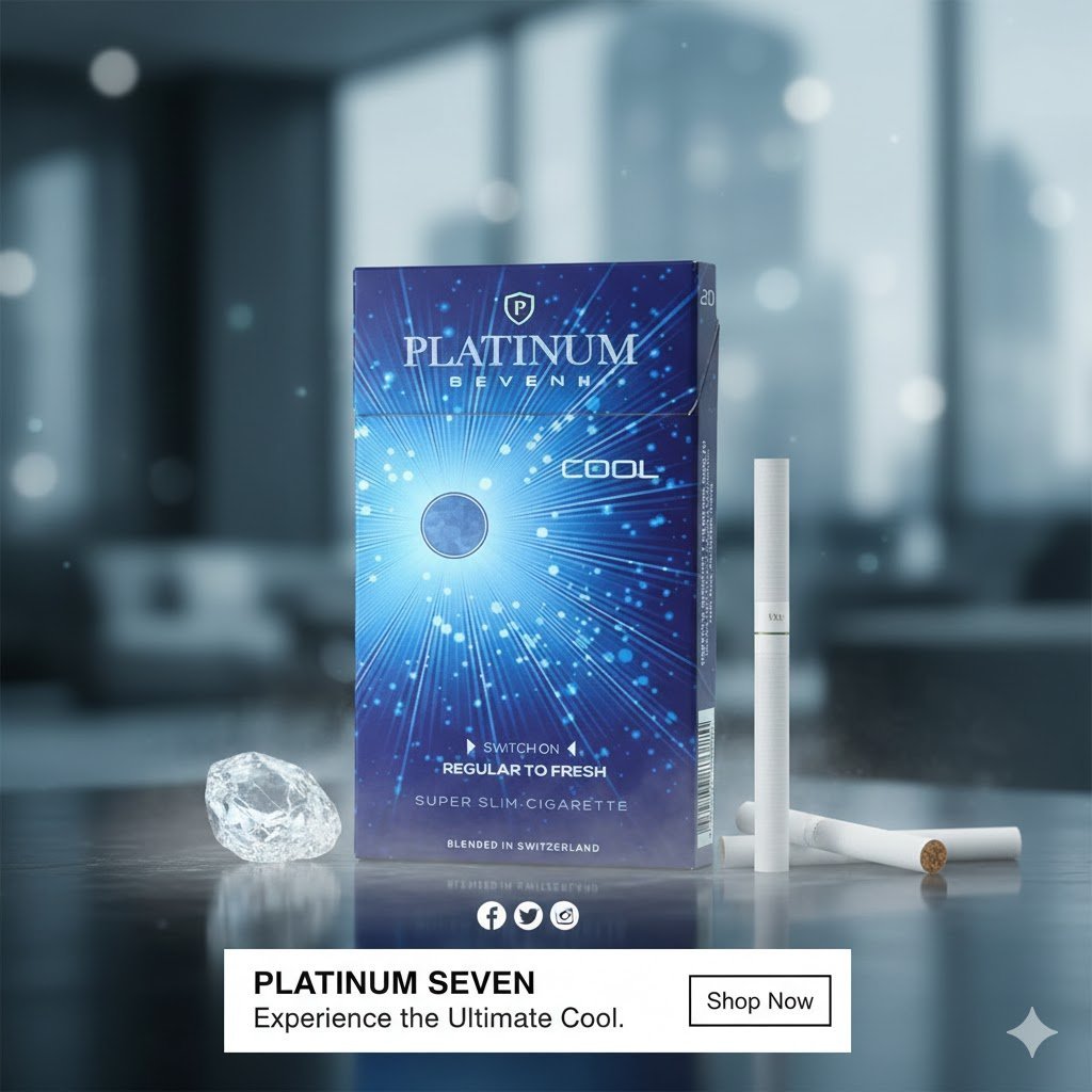 Platinum Seven (ซองแข็ง) - บุหรี่เย็นพรีเมียมจากสวิตเซอรแลนด