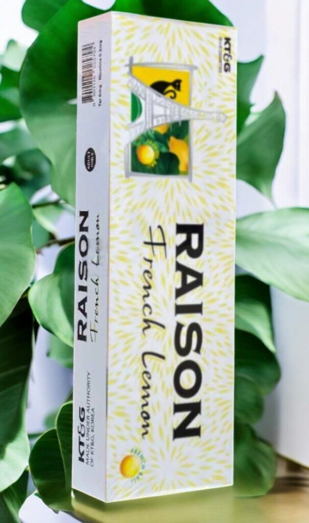 บุหรี่ Raison French Lemon