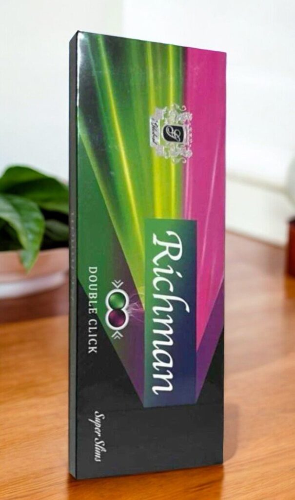 บุหรี่ Richman Double Click Slims