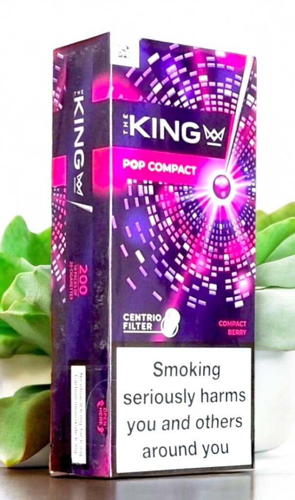 บุหรี่ The King Compact Berry