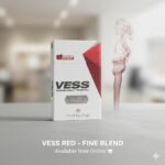 Vess Red (ซองแข็ง) - พรีเมี่ยมบุหรี่แดง สายเข้มแต่นุ่มลึก