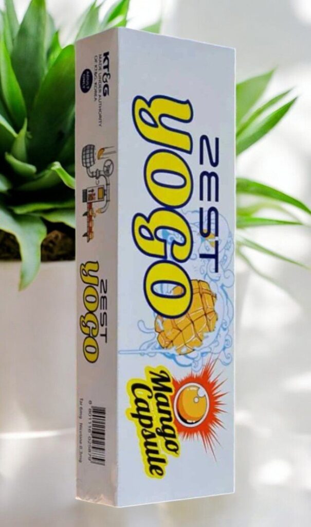บุหรี่ Zest Yogo Mango